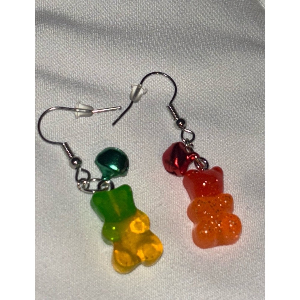 Gummy Bear Rainbow Earrings